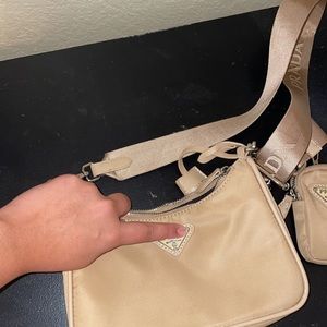 Beige bag